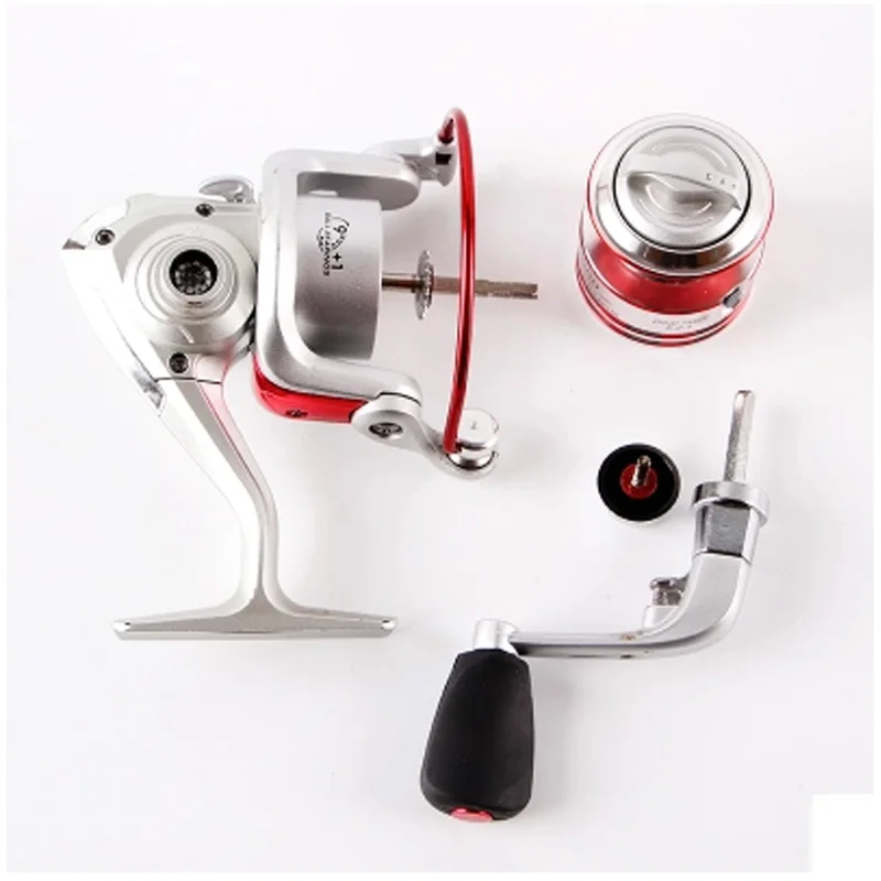 Gugufish все металлические рыбалка колеса головы прялка металлический коромысло