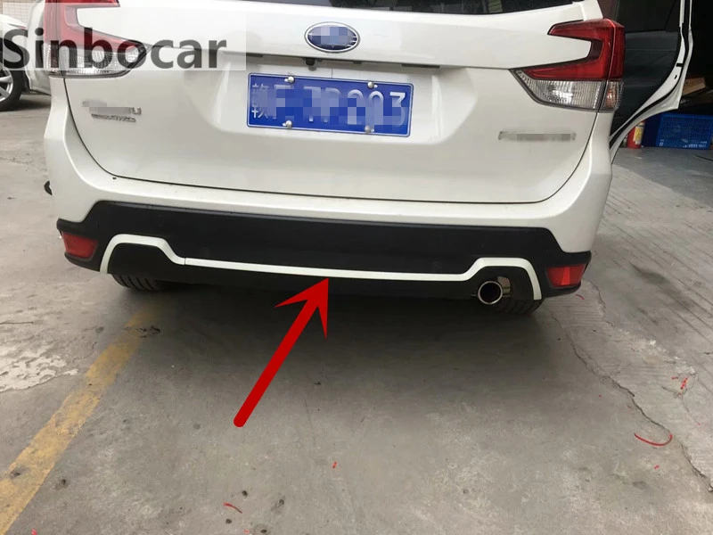 ABS Хромированная задняя решетка Накладка бампер Накладка для Subaru Forester