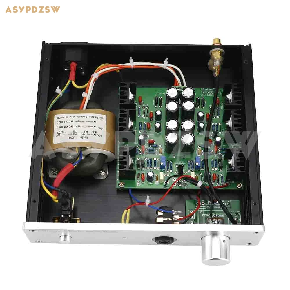 Готовый HIFI JLH HOOD1969 односторонний усилитель для наушников класса А 115 В или 230 В|class a