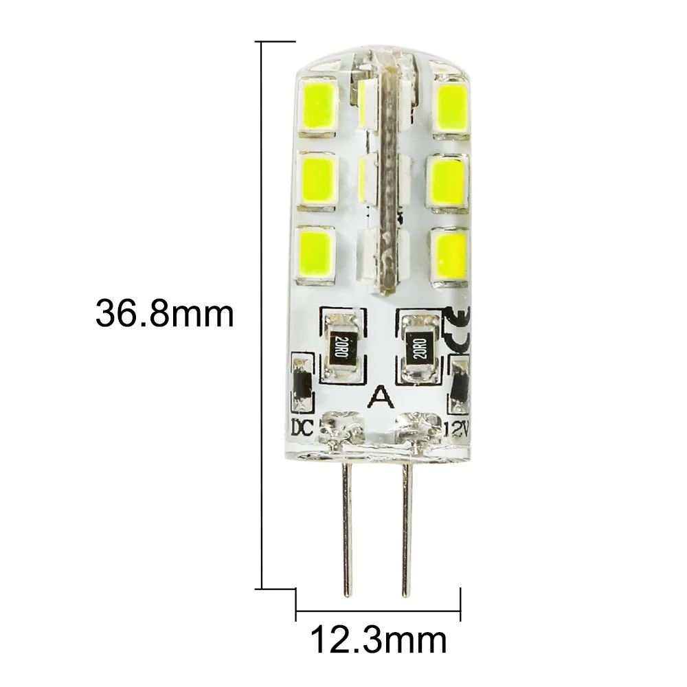 10 шт./лот светодиодный G4 2835 SMD 6 Вт AC/DC 12V G4 24 светодиодный лампа галогенная лампа g4 светодиодный 12v светодиодный лампы Гарантия 2Y освещения для студии фотографии