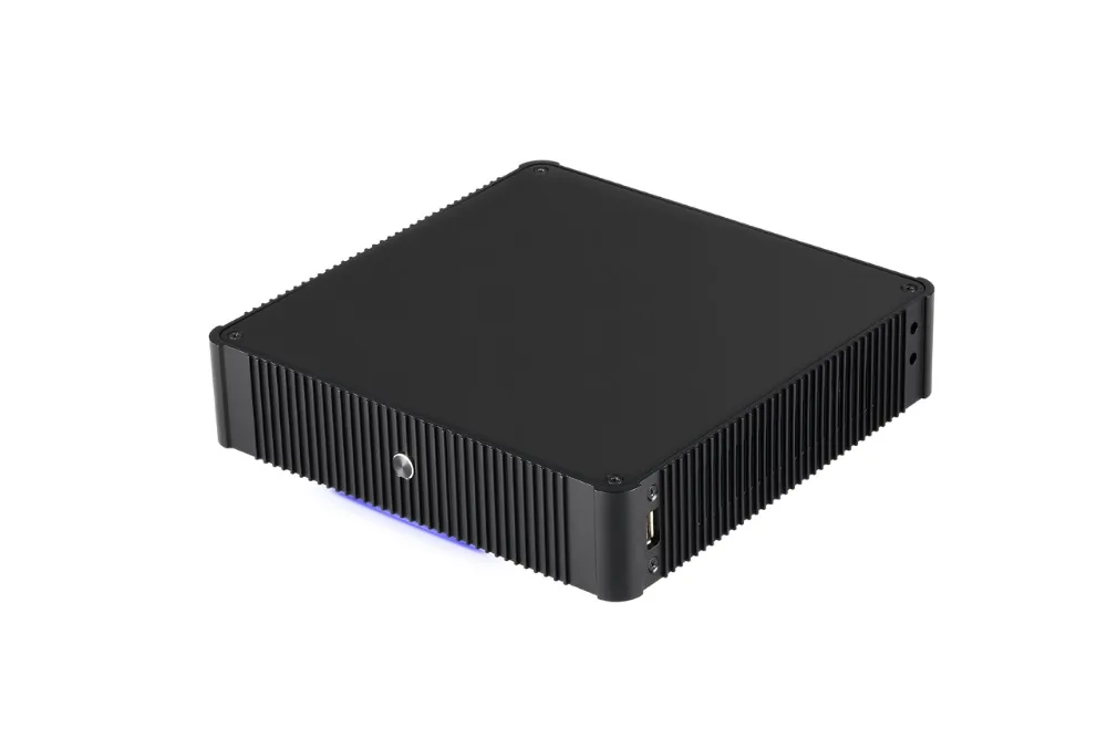 Мини ПК двойной Nic 4xCOM безвентиляторный Celeron j1900 Win7/Linux/Windows Настольный тонкий