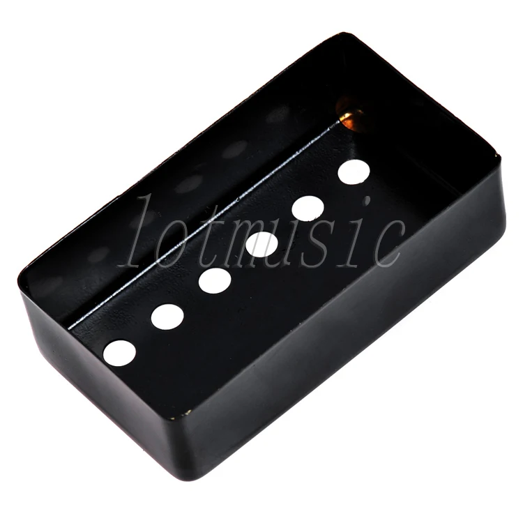 

Humbucker Neck Pickup Cover 50mm For Electric Guitar Replacement Black Metal