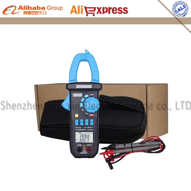 Мультиметр Bside ACM01 Plus цифровой зажим переменного тока с автоматическим и ручным