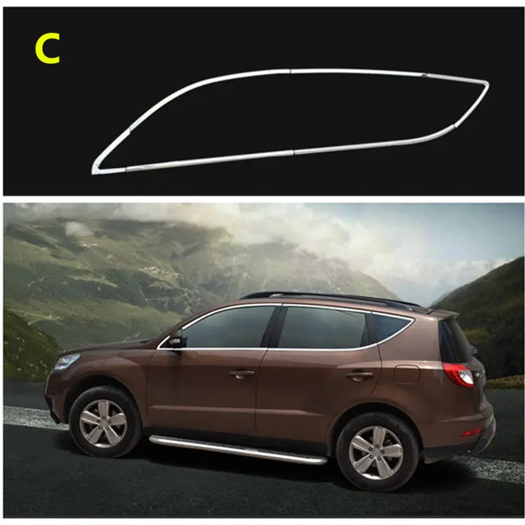 Для Geely Emgrand X7 EmgrarandX7 EX7 SUV, светильник на окно автомобиля, 20 шт./лот