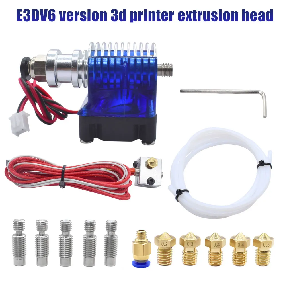 Экструзионная головка J-Head Hotend аксессуары для 3D принтера комплект деталей сопла