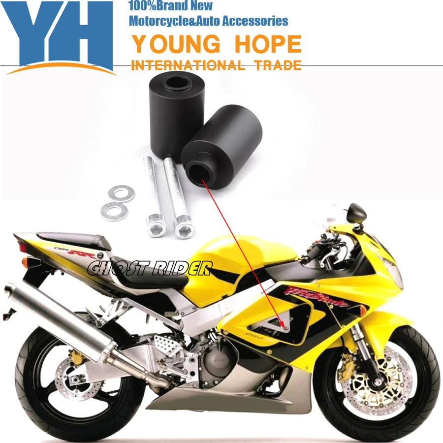 Мотогонок без с Краш колодки обтекатель Рамки протекторы слайдер пригодный для