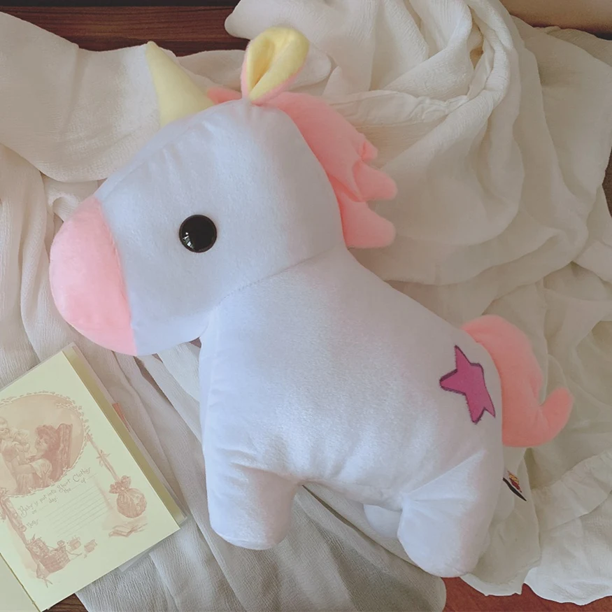 

1pc Stuffed Animals Unicorn Plush Toys Giant Unicorn Stuffed Animal Horse Toy Soft Unicornio Peluche Doll Gifts birthday present