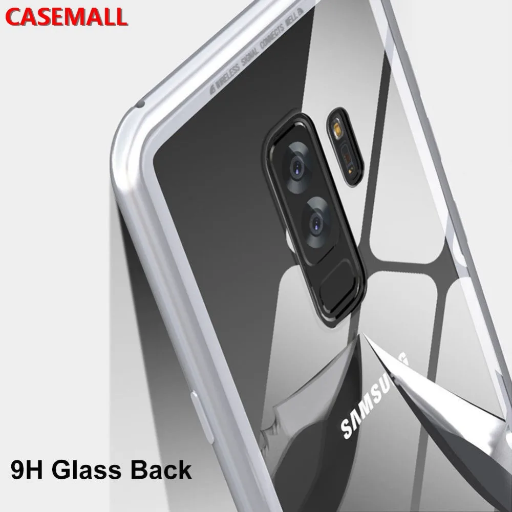Чехол для samsung Galaxy S10 Plus S10e + Note 9 8 S9 S8 с магнитной адсорбцией металлический бампер