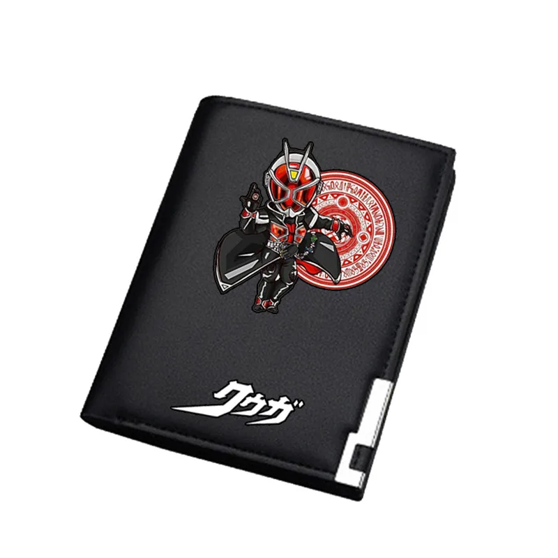 Длинный кошелек в стиле аниме с изображением маскавого гонщика/камуна Райдера
