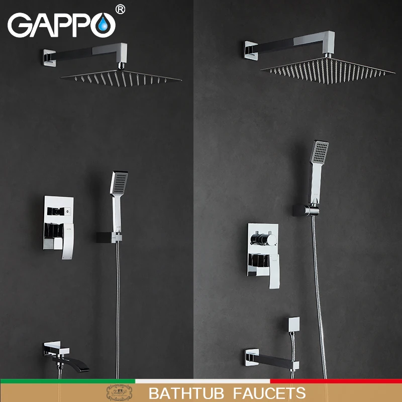 Смесители для душа GAPPO кран Водопад настенное крепление сантехника|Смесители