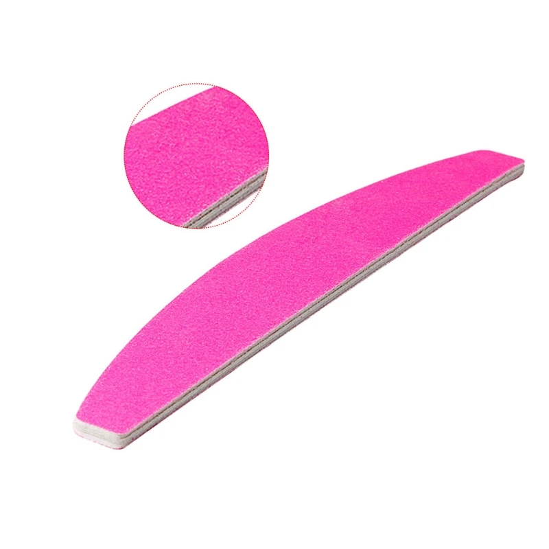 Портативная пилка для ногтей полировальный блок маникюрные наконечники УФ гель