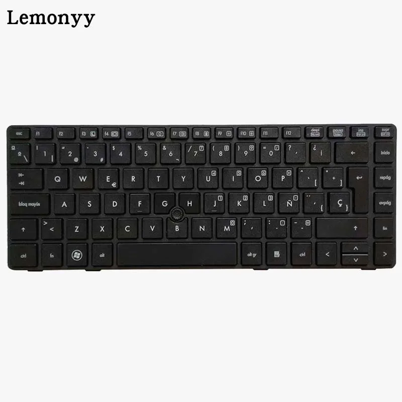 Новая испанская клавиатура для ноутбука HP EliteBook 8470B 8470P 8470 8460 8460p 8460w ProBook 6460 6460b 6470 с