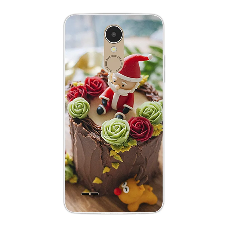 Чехол для LG K8 2017X240 чехол телефона 2017 Мягкий Силиконовый ТПУ на Рождество 5 0 дюйма |