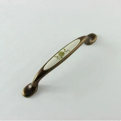 96 мм винтажная мебель античная дверная ручка бронзовый шкаф с выдвижными ящиками