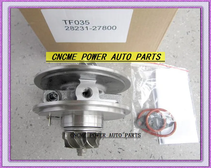 Сердечник картриджа Turbo CHRA TF035 28231-27800 49135-07302 49135-07300 49135-07100 для Hyundai Santa Fe 2.2L CRDi D4EB D4EB-V