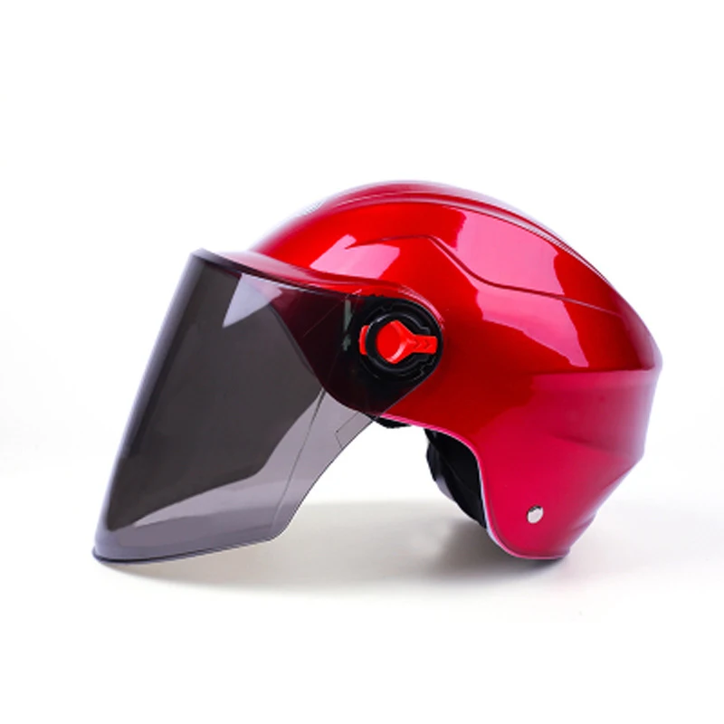 Шлем мотоцикл с открытым лицом Capacete Motocicleta Cascos Para мото гоночный JIEKAI винтажные
