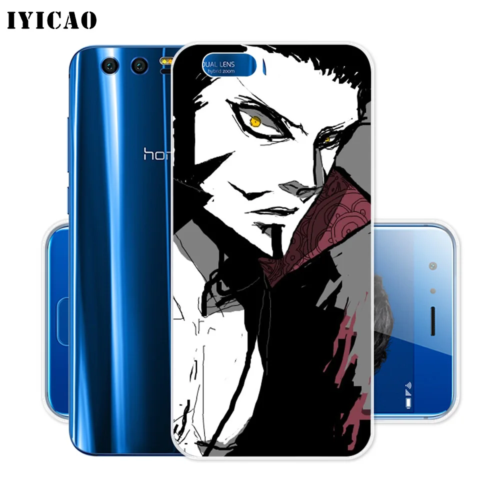 Мягкий силиконовый чехол IYICAO Mihawk shanks для Huawei Y9 Y7 Y6 Prime 2018 Honor 8C 8X 8 9 10 Lite 7X 7C 6A 7A Pro |