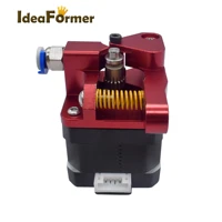 cr10 aluminum upgrade dual gear mk8 extruder kit 1 75mm drive feed with motor for cr10s pro reprap prusa i3 3d printer parts
