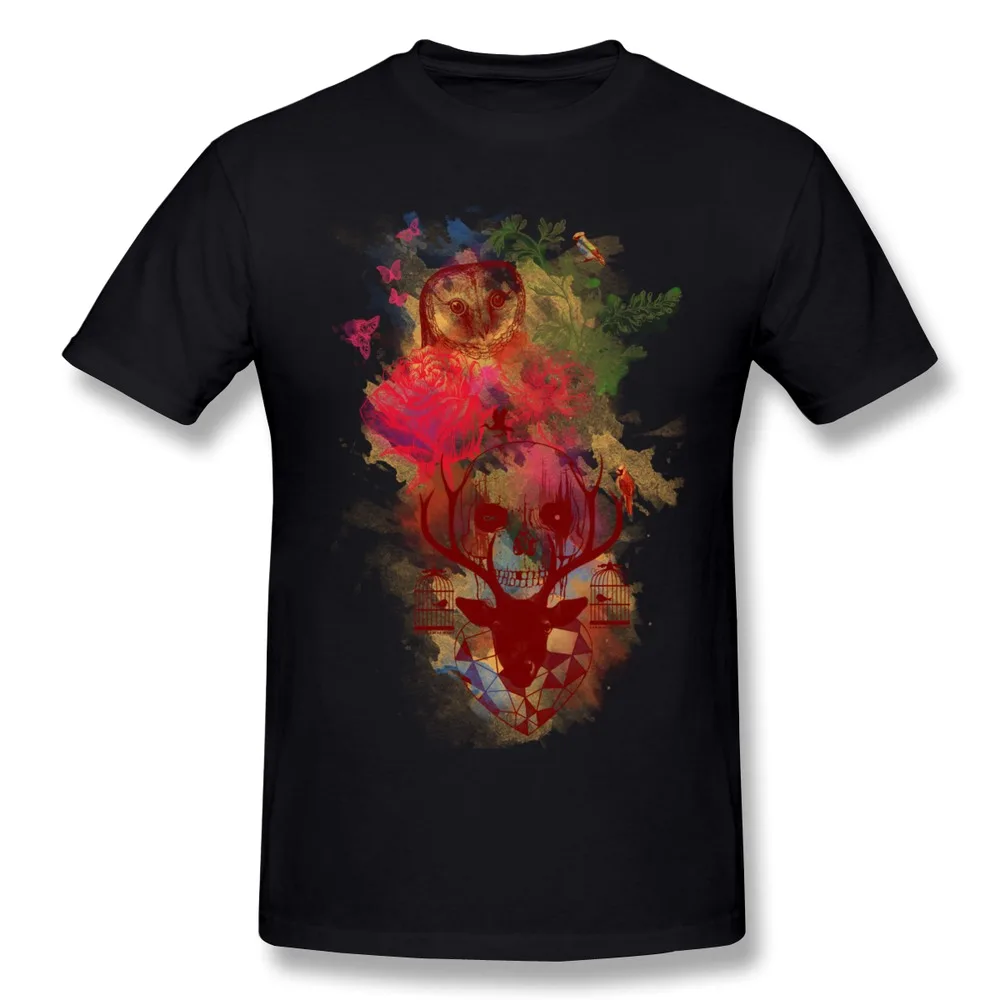 Custom Slim Fit Men T Shirt Chaos Funny Lover Men's T-Shirts 100% Cotton | Мужская одежда