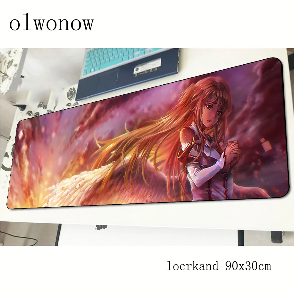 Обувь для вечеринки в Стиле косплей Sword Art Online коврик мыши 900x300x3 мм HD печати