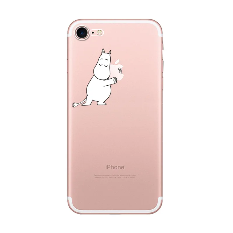 Подходит для iphone6 7 8 X XR XMAX мобильный телефон оболочки окрашенные ТПУ прозрачный
