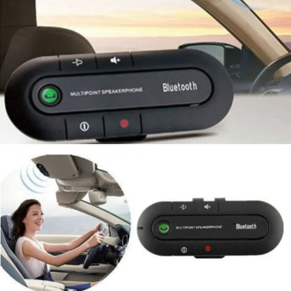 Bluetooth автомобильный комплект громкой связи беспроводной динамик телефон MP3
