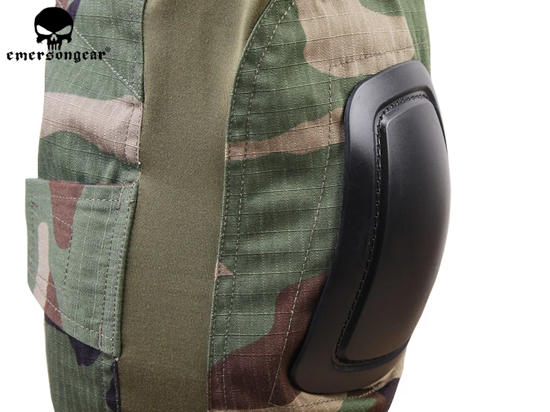 Новинка года EMERSON Gen2 BDU боевая униформа для страйкбола, тренировок, рубашка и брюки для девочек комплект с Локоть Наколенники костюмы лесной камуфляж