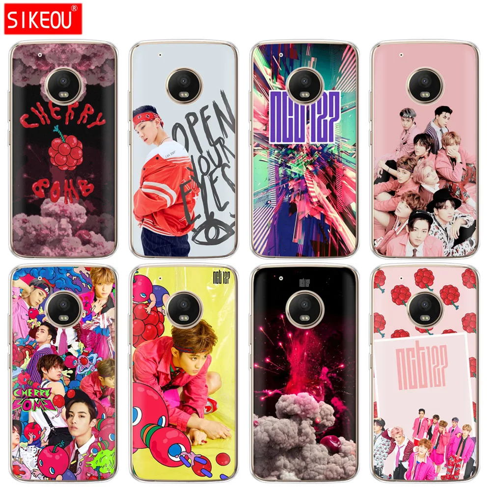 Силиконовый чехол для телефона Motorola Moto G6 G5 G5S Z2 Z3 PLAY PLUS X4 E4 E5 C NCT 127 Kpop Boys|Бамперы| |