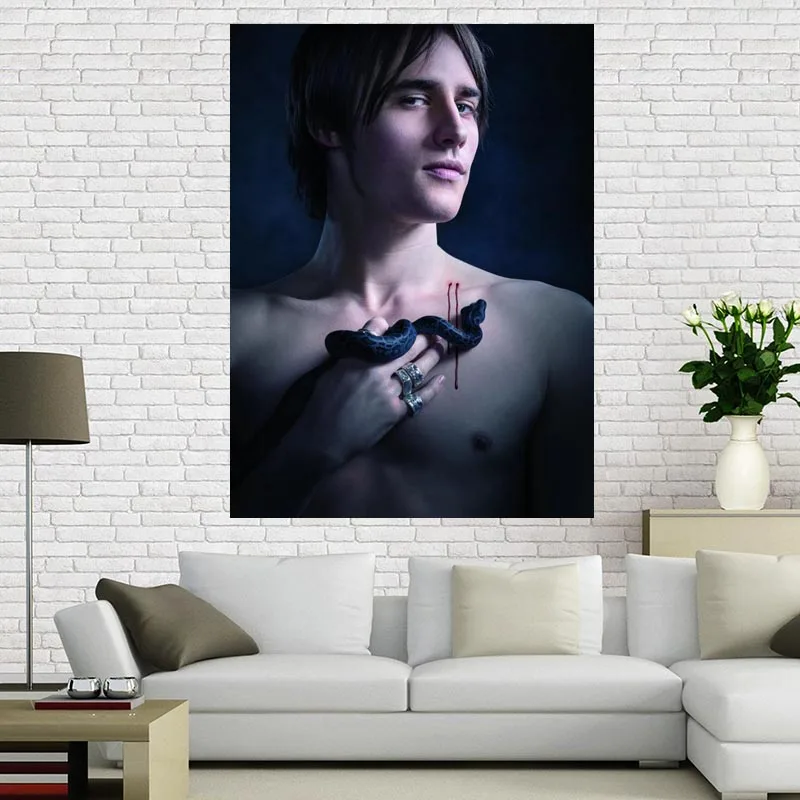 Пользовательские холст постер Reeve Carney художественная живопись Большой размер