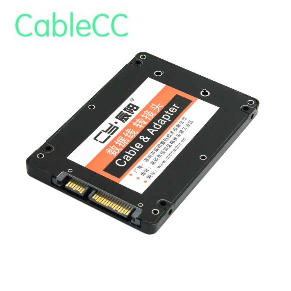Mini PCI-E mSATA SSD до 2 5 &quotSATA жесткий диск Корпус конвертер адаптер для Intel Samsung Asus |