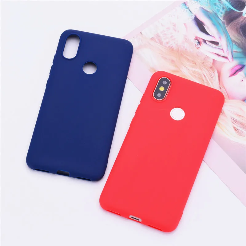 Xiaomi Mi A2 Case Cover Soft Silicone TPU Phone For Back Protective Shell Capa 6X MiA2 |