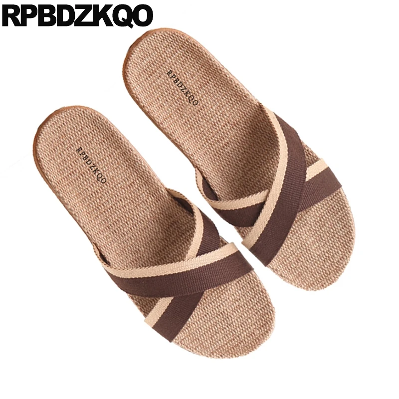 Шлепанцы для спальни соломенная обувь женские Самые популярные товары