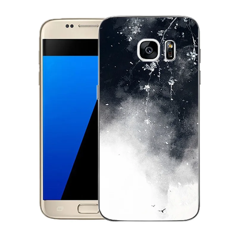 New TPU Soft Case For Samsung Galaxy S7 Current Printed Silicone Gel Phone Cover S 7 G930 Cases | Мобильные телефоны и