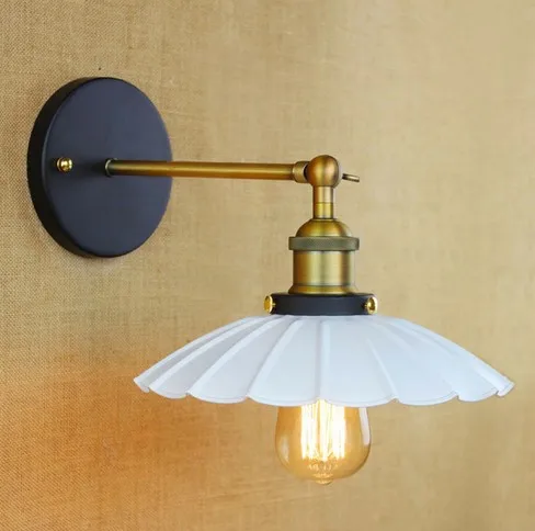 

Retro Loft Style Edison Wall Sconce Decorative Wall Light Fixtures Industrial Vintage Bedside Wall Lamp For Home Lighting