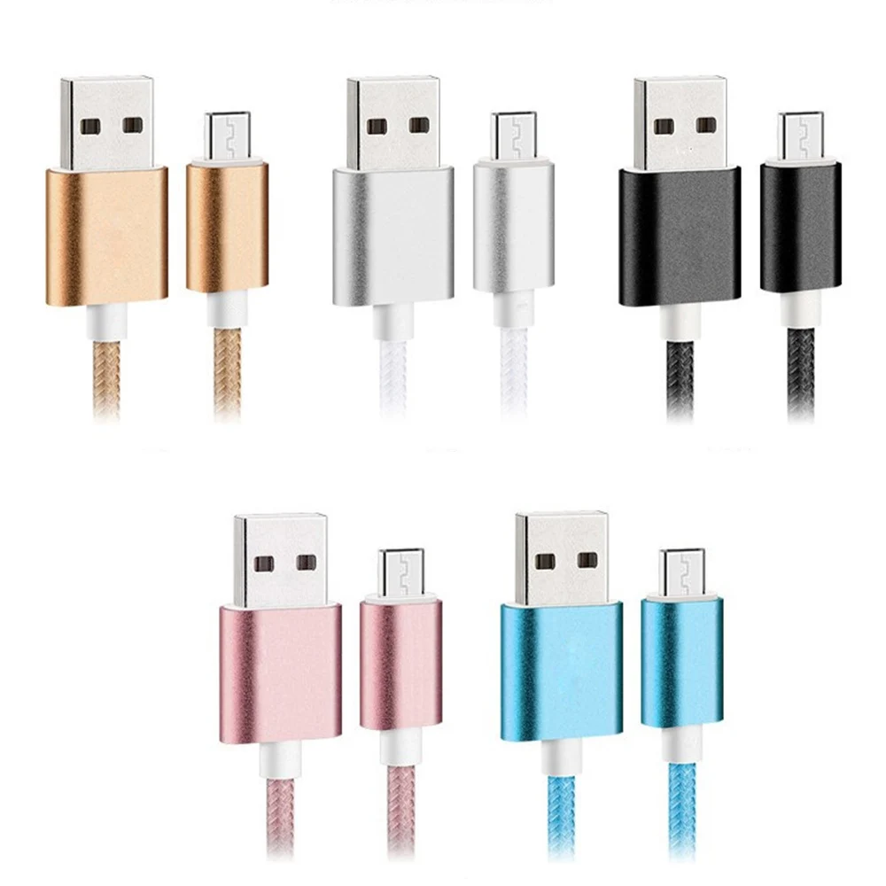 Для Просо Galaxy S4 S3 для телефонов HTC на базе Android Microusb Micro USB кабель 5 В 2A Быстрая