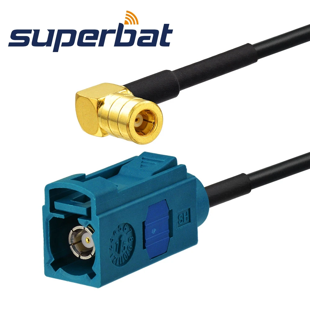 Автомобильный Удлинительный кабель Superbat DAB + для радиоантенны антенна Fakra Z Jack SMB