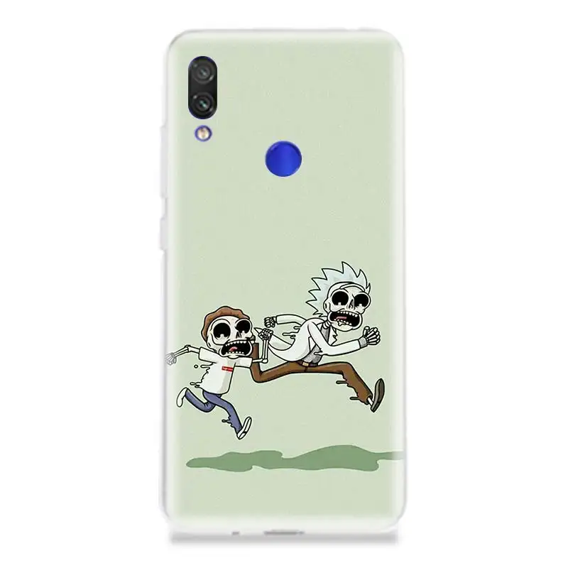 Рик и Морти Приключения мягкие Silicome чехол для телефона Xiaomi Redmi 4 4A 4X5 5A 6 6A 7 Pro арт