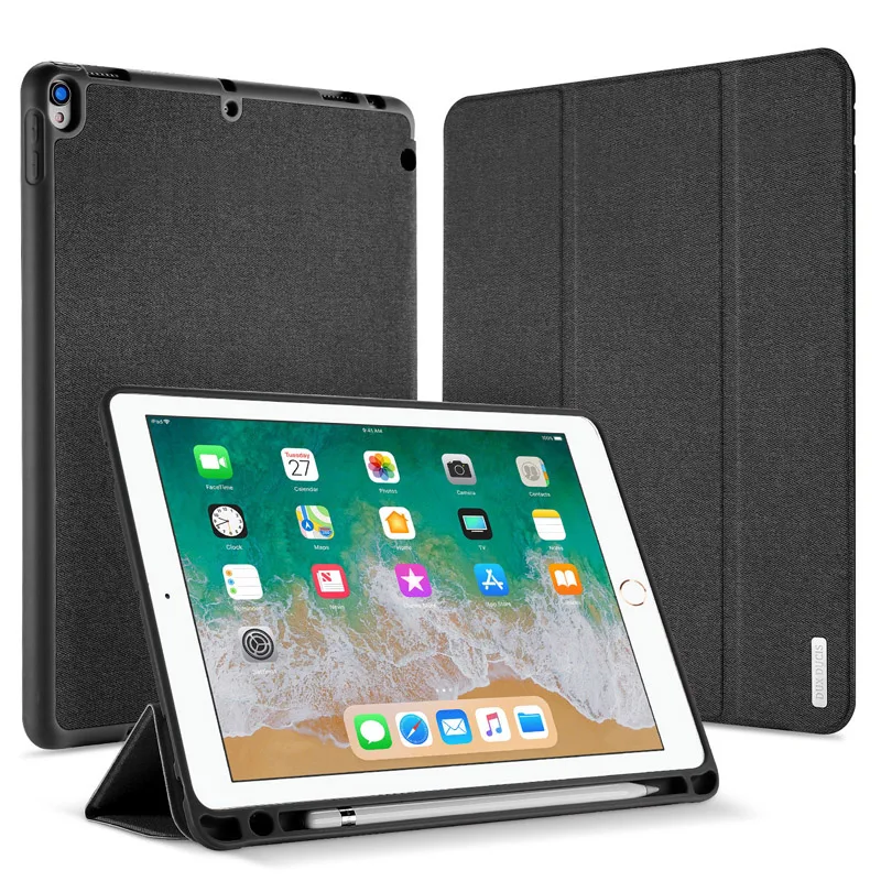 Чехол для iPad Pro 10 5 кожаный магнитный умный чехол 2017 ультра тонкий авто спящий с