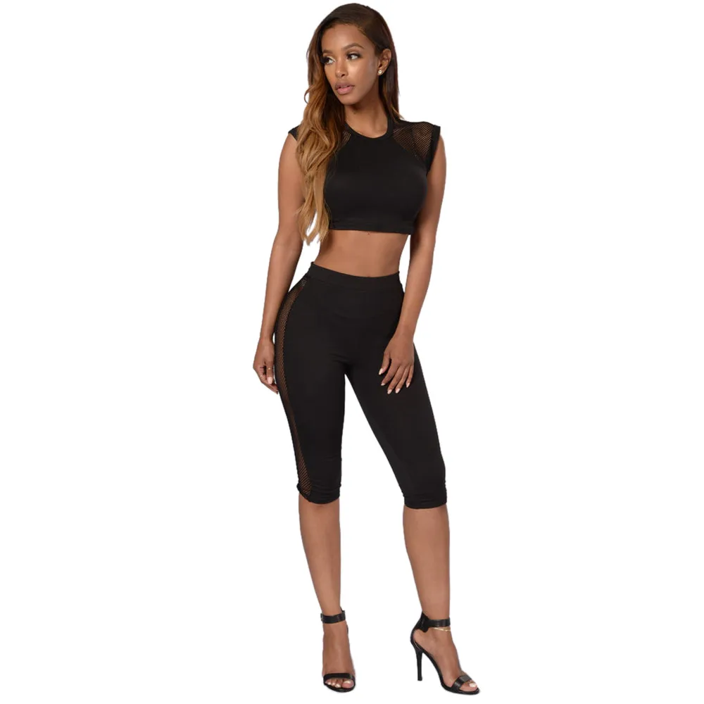 

Free Shipping Lady Clothes Set Women Fashion Tank And Leggings