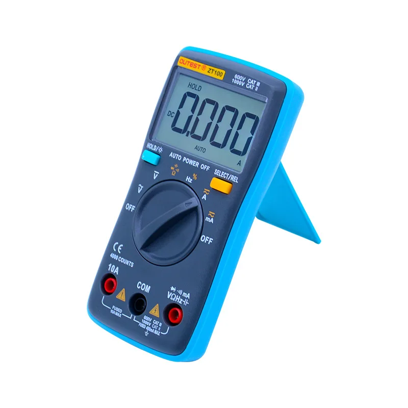 ZT100Auto Digital Multimeter 6000 Counts Backlight AC DC Current Voltage Ohm Tester|Измерители тока| |