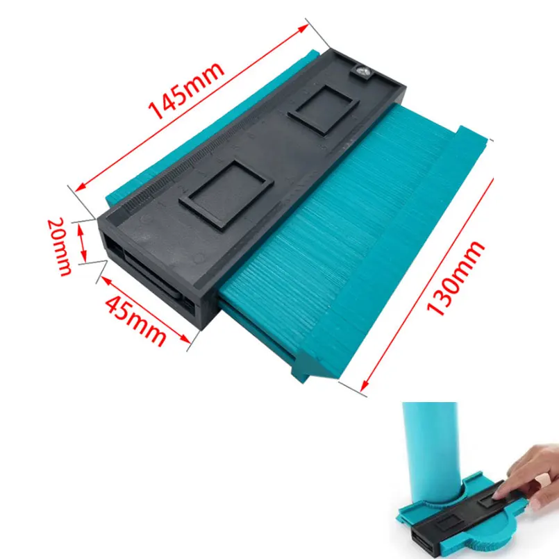 Пластиковый измерительный прибор контур профиль копия датчик дерево окантовка