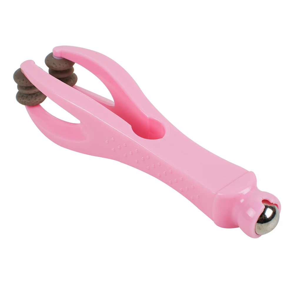 2 в 1 массажер для акупрессуры пальцев и запястья с магнитным роликовым шариком