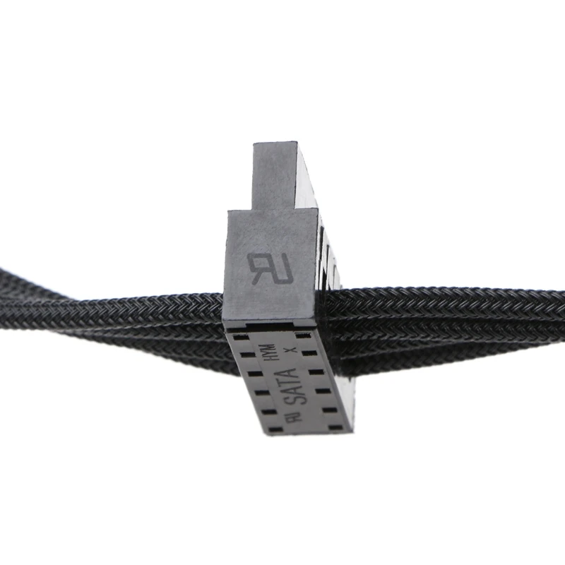 1 шт. ATX 4Pin 4P IDE Molex к 4 SATA Serial ATA Кабель питания Шнур 18AWG провод новый|Адаптеры