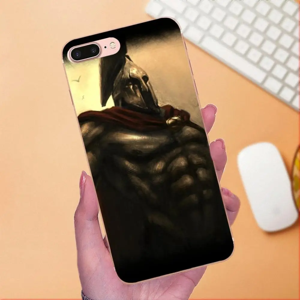TPU Mobile Phone Cases Hot Movie King Leonidas Of 300 For Huawei Mate 7 8 9 10 20 P8 P9 P10 P20 P30 Lite Plus Pro 2017 | Мобильные