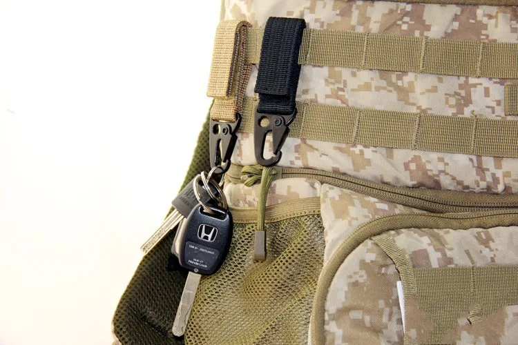 1 шт. edcgear путешествия рюкзак застежка молл локтевого отростка крюк отдых на