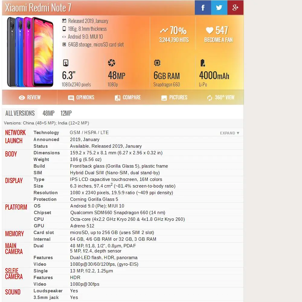10 шт. для Xiaomi Redmi Note 7 USB зарядный порт плата гибкий кабель Note7 соединительные части