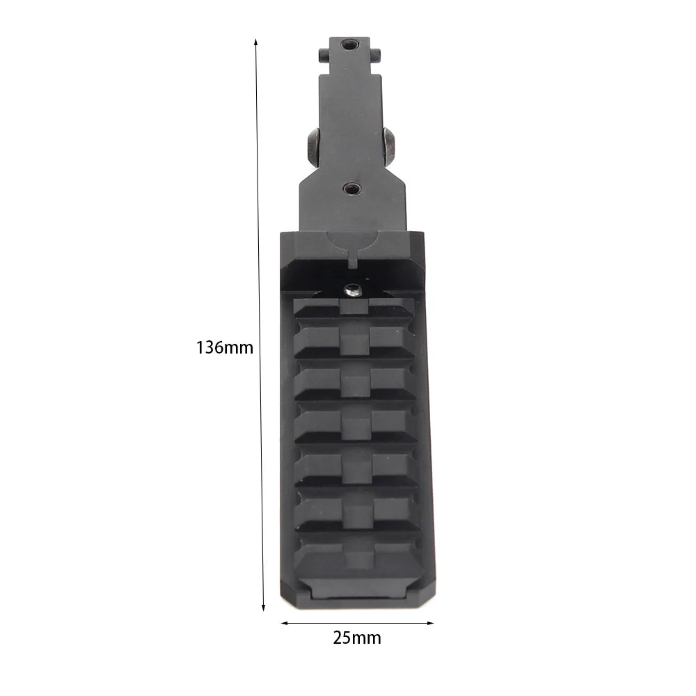 Тактический ohhunt Mini Red Dot Sight Mount со встроенным задним железным прицелом Для AK 47