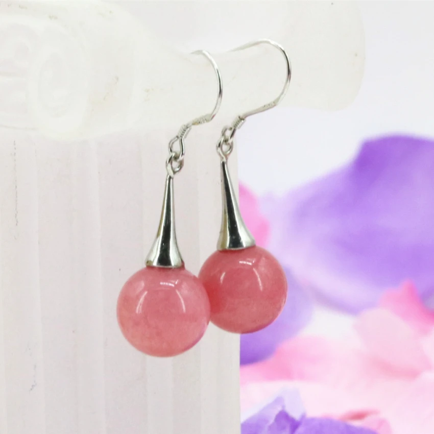 Женские круглые серьги с песочным камнем 4 стиля 10 мм 12 мм|earrings for|earrings for womenearrings