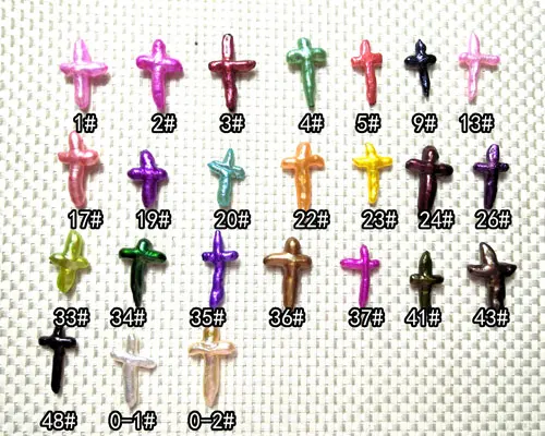 20pcs AA+ Single 15-40mm Hot Pink Natural Baroque Shaped Cross Pearl with Vacuum Packed Oyster Fresh Pearl in Oyster