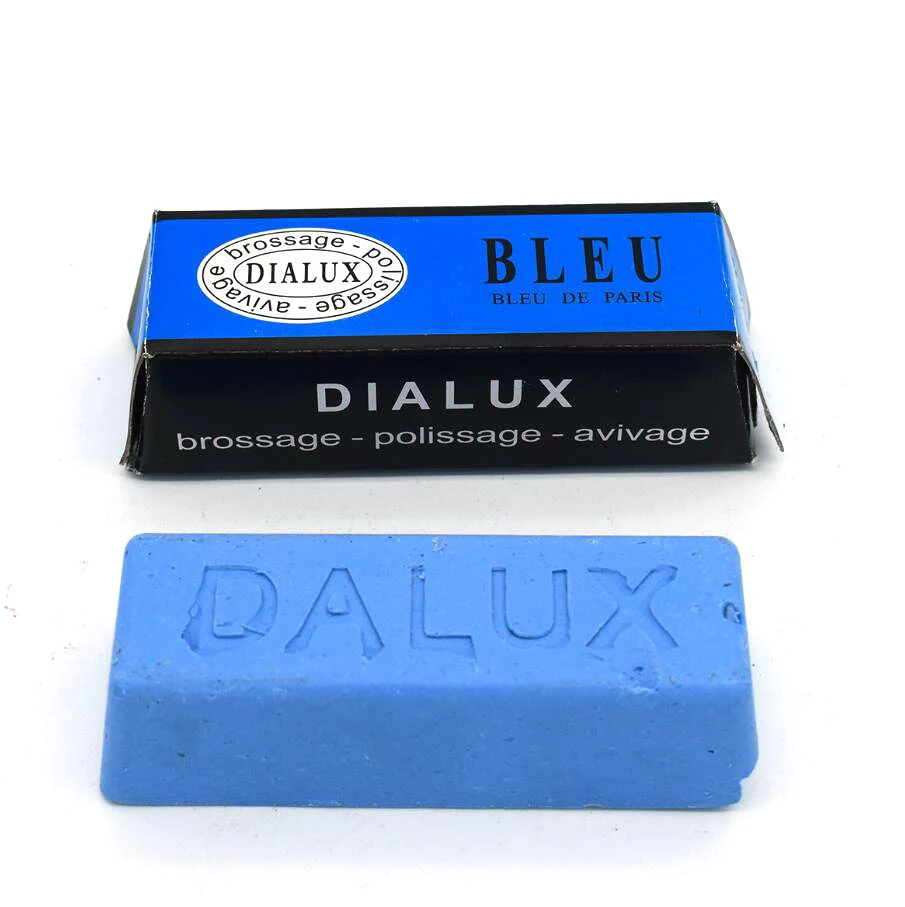 blue DIALUX Белый Блан Полировка Соединение для белого золота серебро платина ювелирные изделия - Цвет: blue